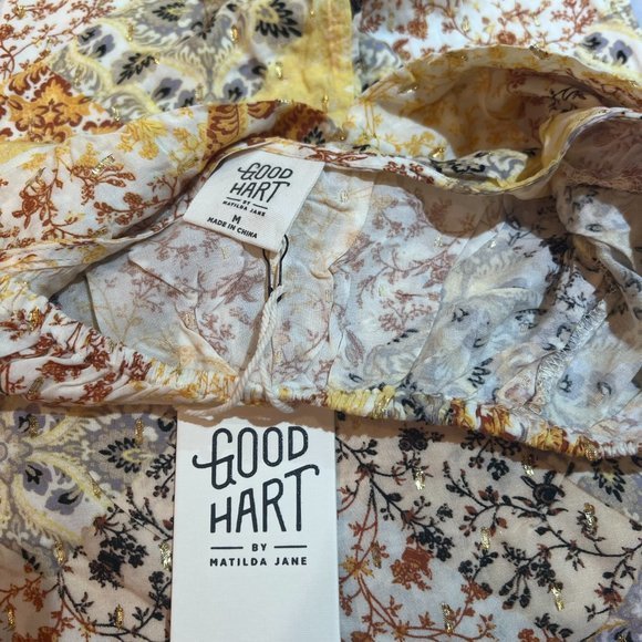 Women's NWT Matilda Jane Good Hart Rockport‎ Blouse Medium - Picture 2 of 4